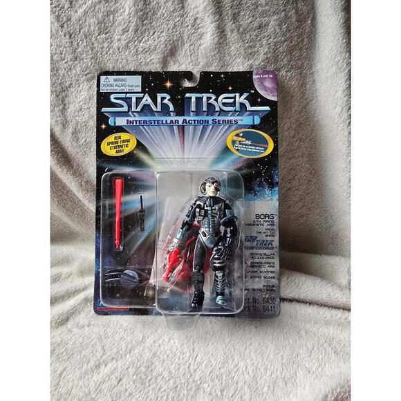 vintage 1992 Playmates Star Trek: The Next Generation Borg - Picture 1 of 4